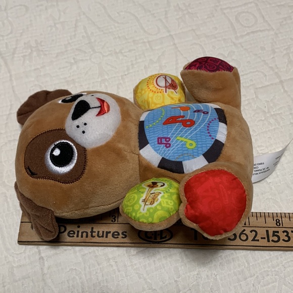 7” Puppy Press & Play Pals Musical Plush Toy by Baby Einstein - Picture 11 of 11